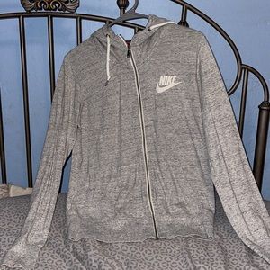 NIKE zip up sweatshirt
